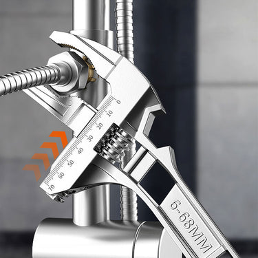 Reversible Sink Wrench With 6-68mm Jaw Opening